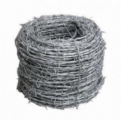 Discounted 3mm diameter galvanized steel barbed wire